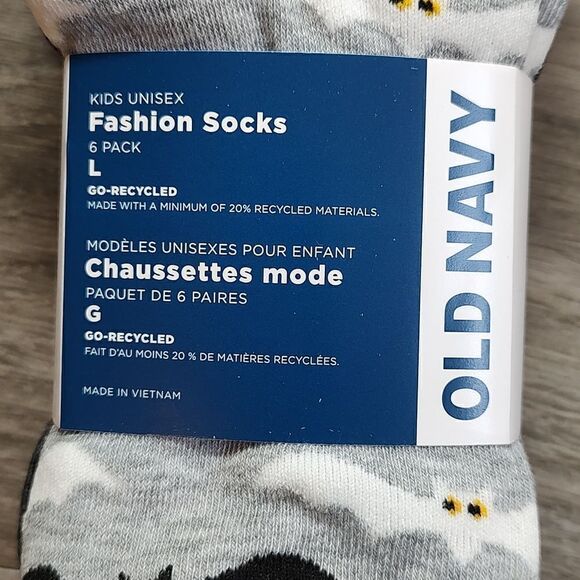 Brand New Printed 6-Pack Size Large (3Y-5Y) Halloween Unisex Ankle Socks - Picture 4 of 9